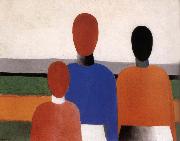 Kasimir Malevich Three Women oil painting